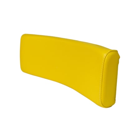 A & I Products Back Cushion, Wood Base, YLW 20" x6" x2" A-AR21966R-6